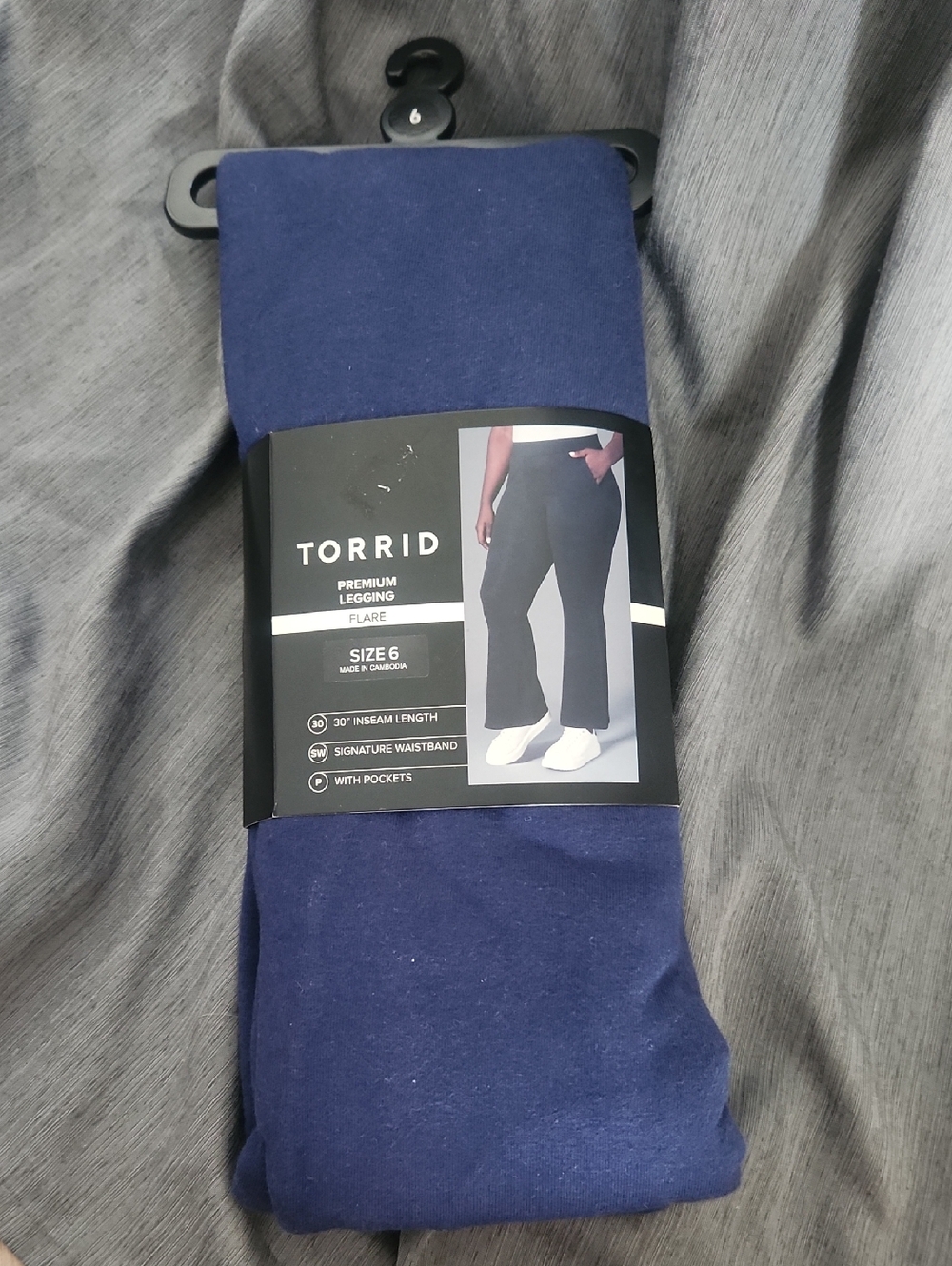 Torrid Women's Blue Premium Flare Legging